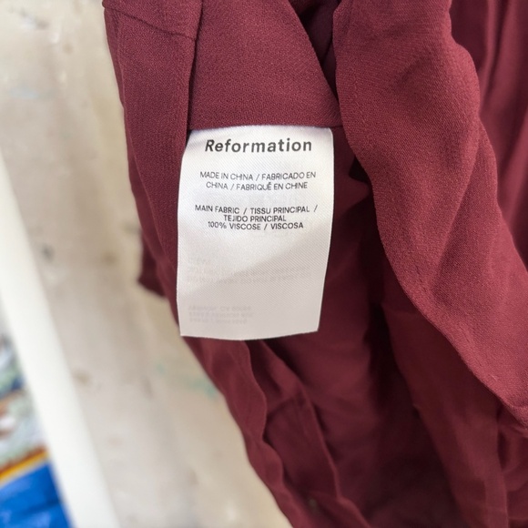 Reformation Brandi Smocked Mini Dress - Picture 5 of 5